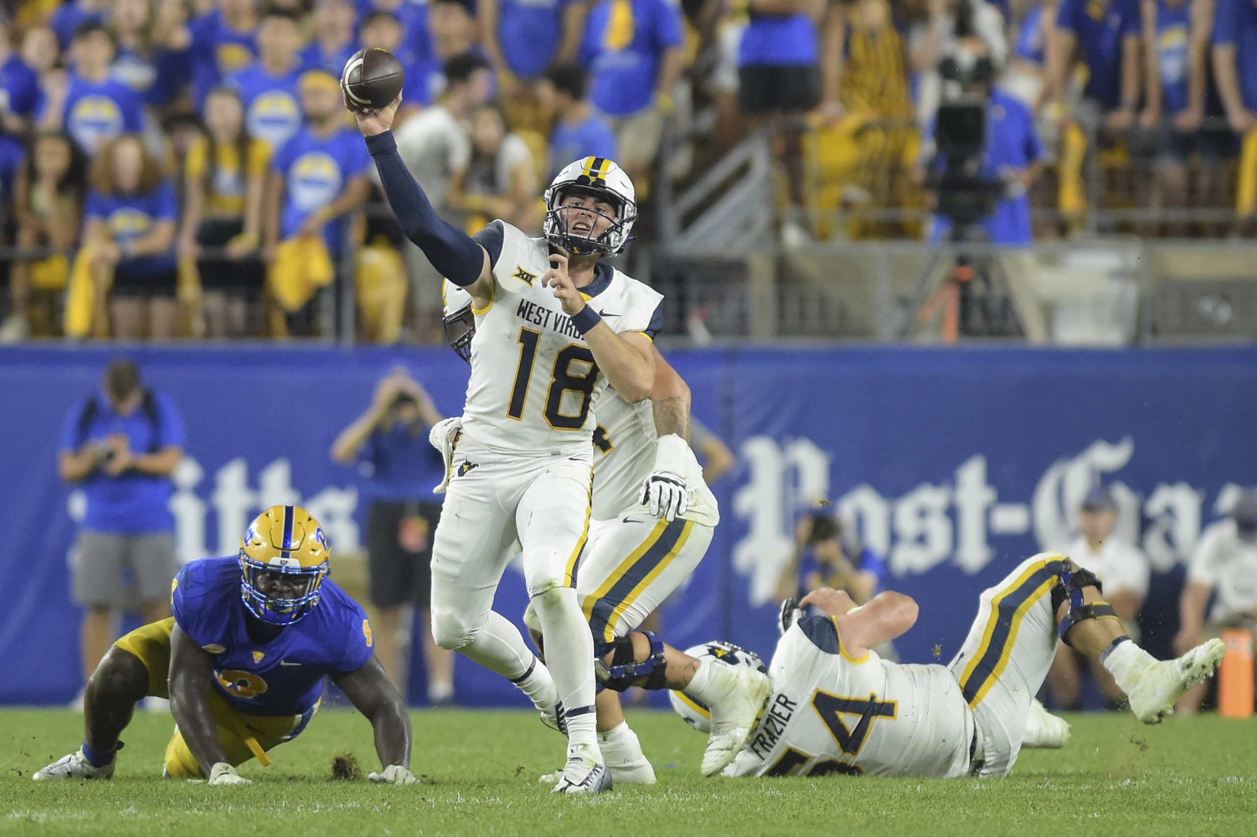 WVU quarterback JT Daniels proves his worth in Backyard Brawl